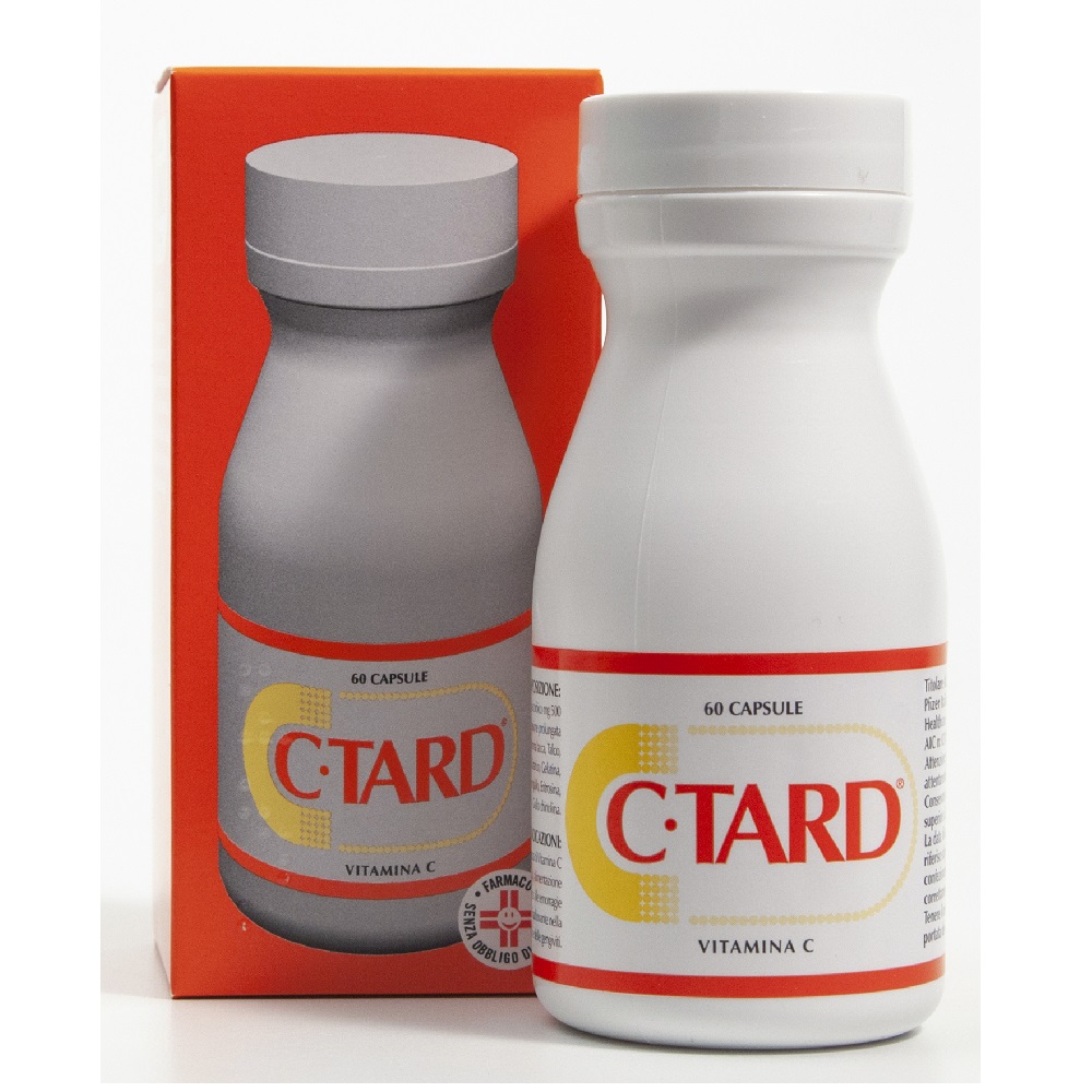 C-tard Vitamina C Acido Ascorbico 60 Capsule