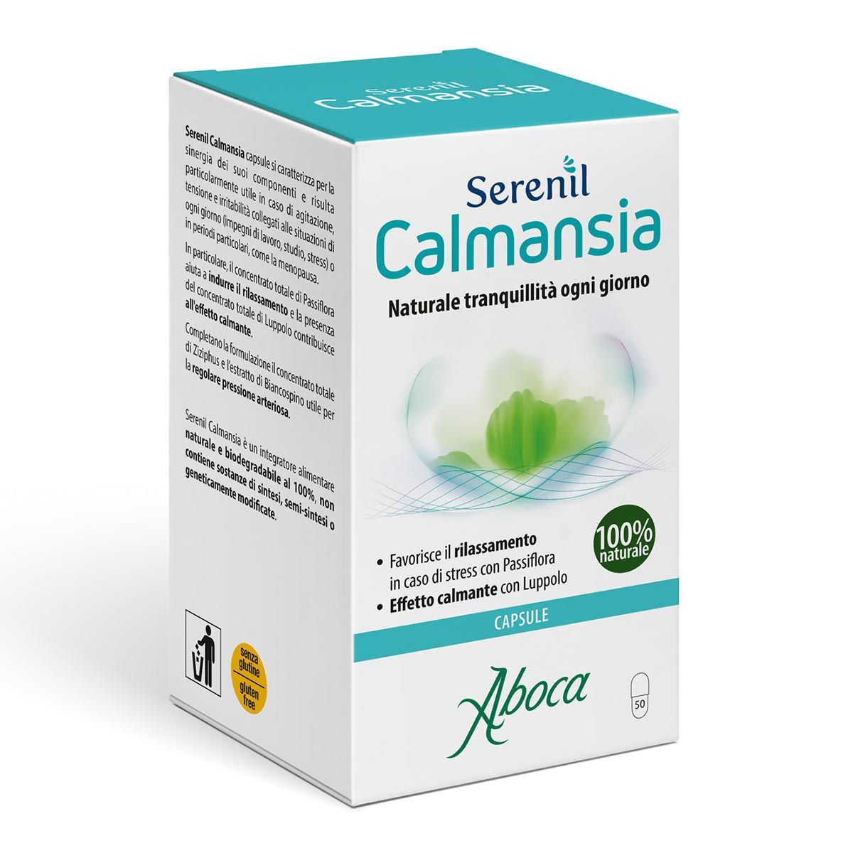 Aboca Serenil Calmansia Integratore Contro Ansia 50 Capsule