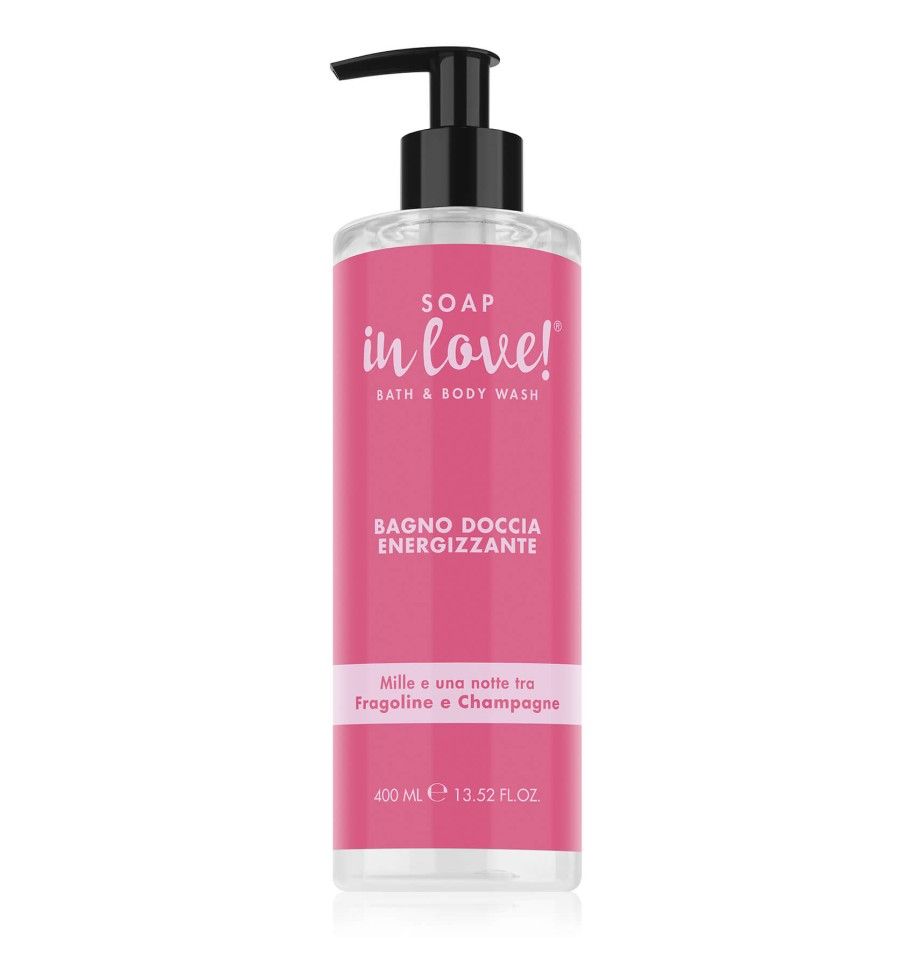 Soap In Love Bagno Doccia Energizzante Fragoline E Champagne 400ml