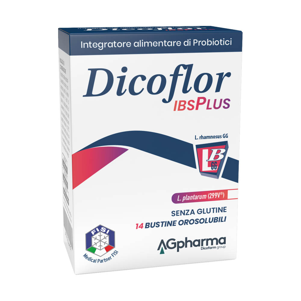 Dicoflor Ibsplus Integratore Probiotici 14 Bustine