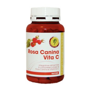 image - 974904296 - Integratore alimentare in compresse a base di rosa canina, utile per la protezione delle cellule dallo stress ossidativo e per la normale formazione del collagene. - 4874670_2.jpg