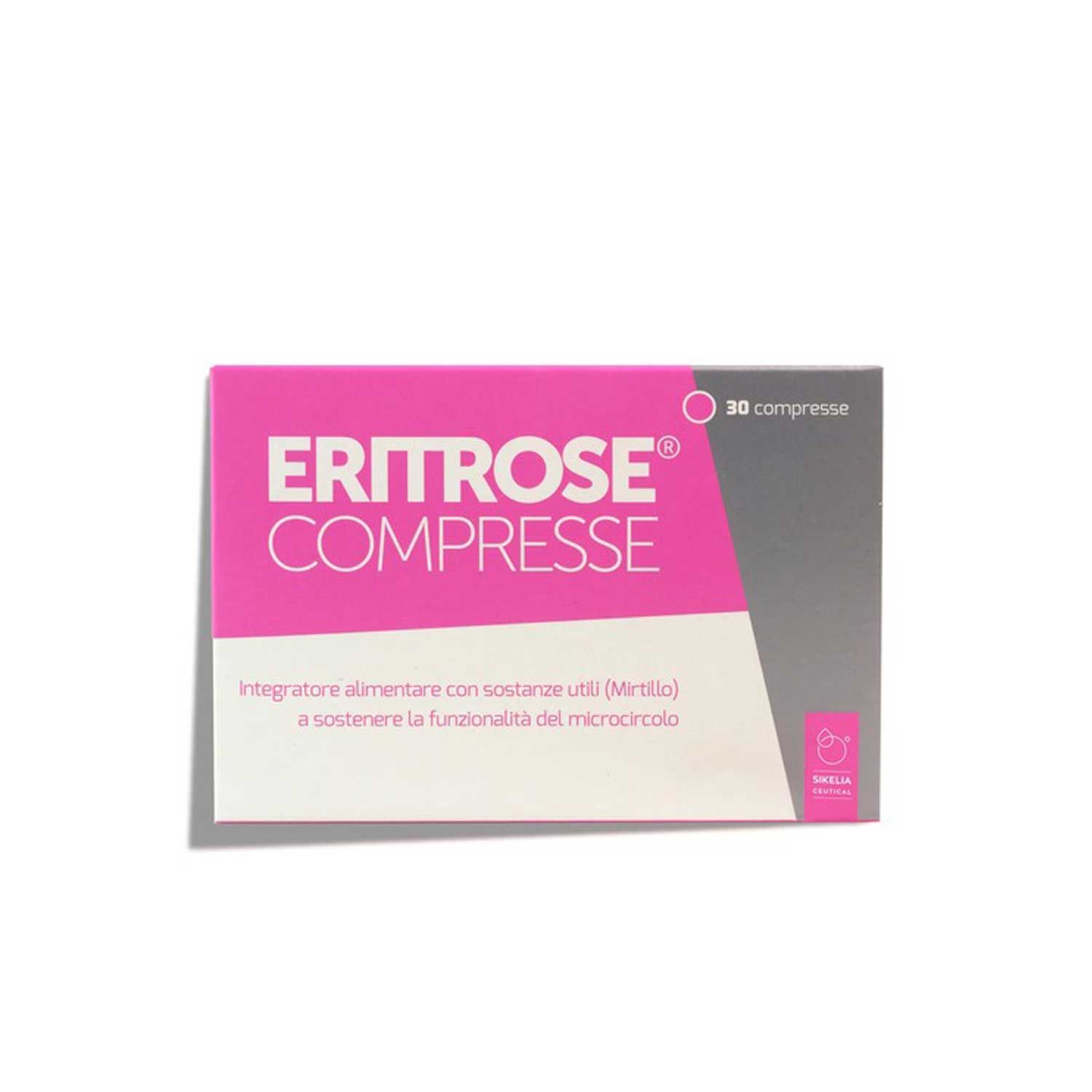 Eritrose Integratore Gambe Pesanti 30 Compresse