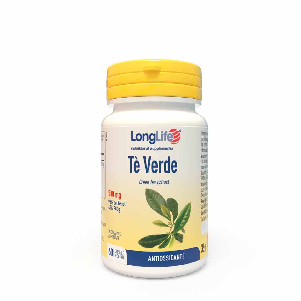 Longlife Tè Verde 500mg 60 Capsule