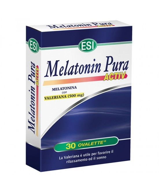 Esi Melatonin Pura Activ 30 Ovalette