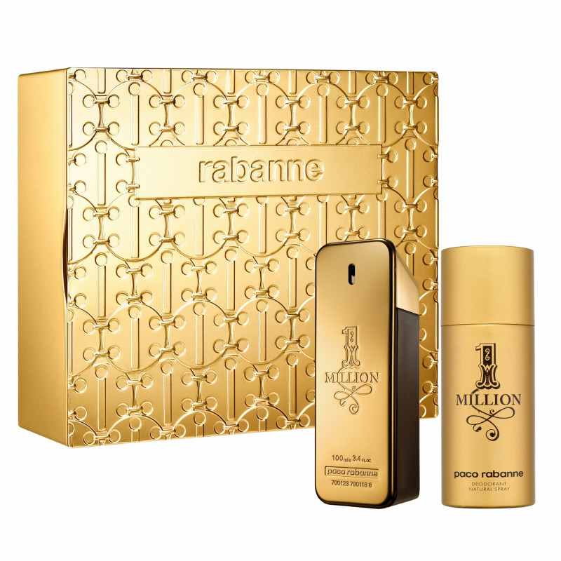 image - 907928562 - Paco Rabanne cofanetto 1 Million Eau de Toilette 100ml + Deodorant Spray 150ml - 4715862_1.jpg