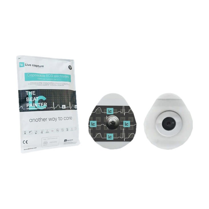 image - 982919906 - Elettrodo monouso per ECG, di forma ovale e dimensioni 36x42 mm, con area adesiva di 873 mm², utilizzato per registrare l'attività elettrica cardiaca. - 4870570_2.jpg