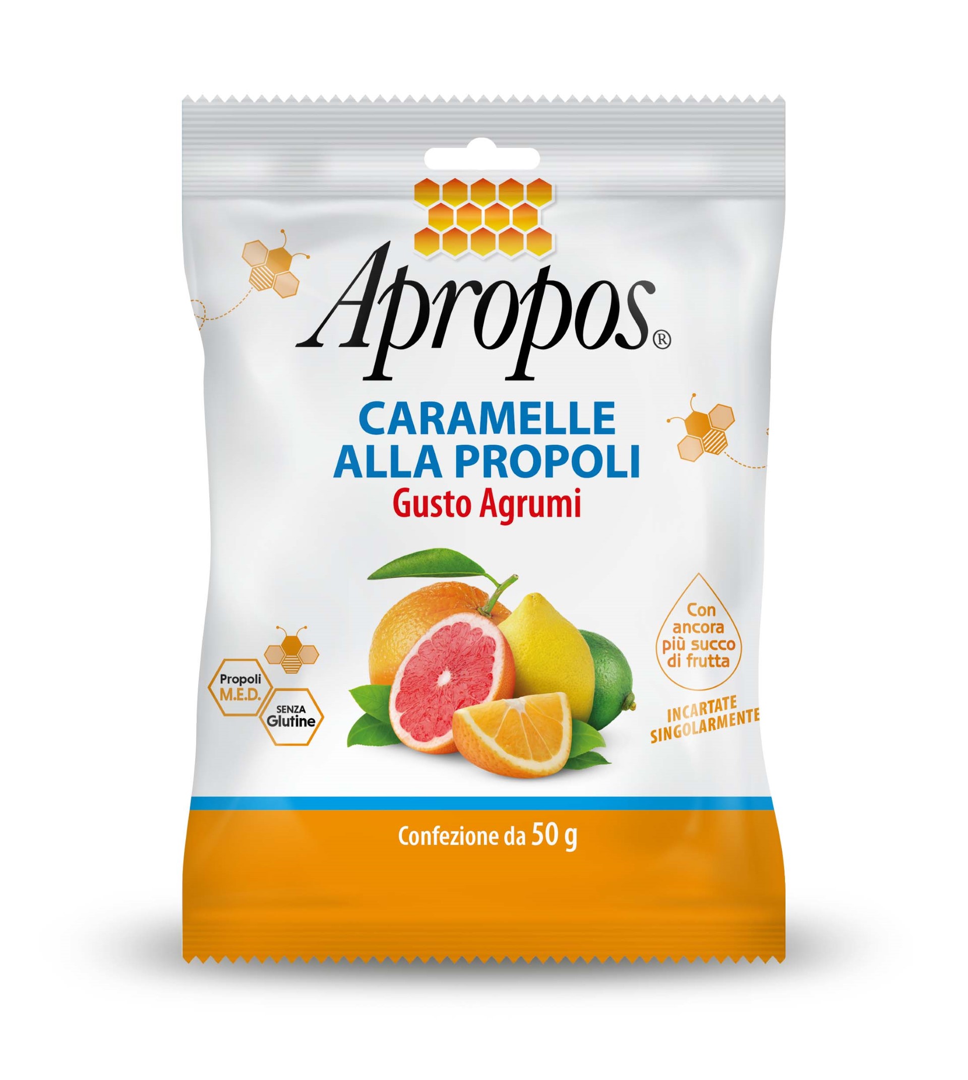 Apropos Caramelle Propoli Agrumi 50g