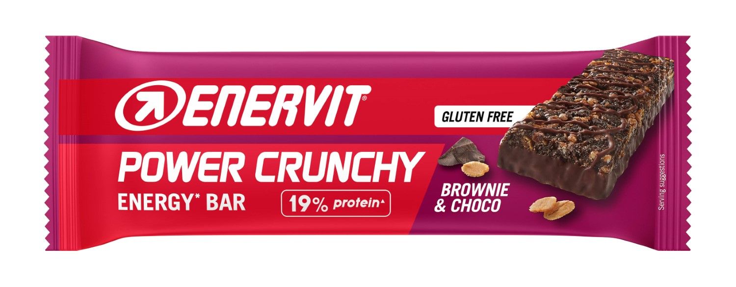 Enervit Power Sport Crunchy Brown E Biscottis Barretta 40g