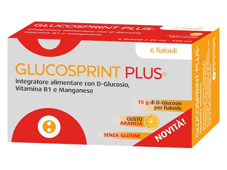 Glucosprint Plus Gusto Arancia 6 Fiale