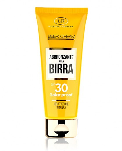 Beer Cream Abbronzante Alla Birra SPF 30 100ml