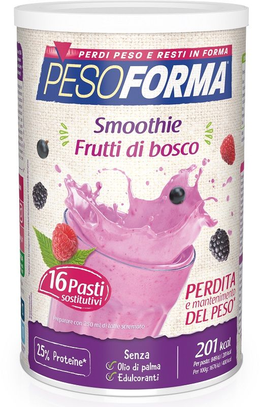 Pesoforma Smoothie Frutti Di Bosco 436g