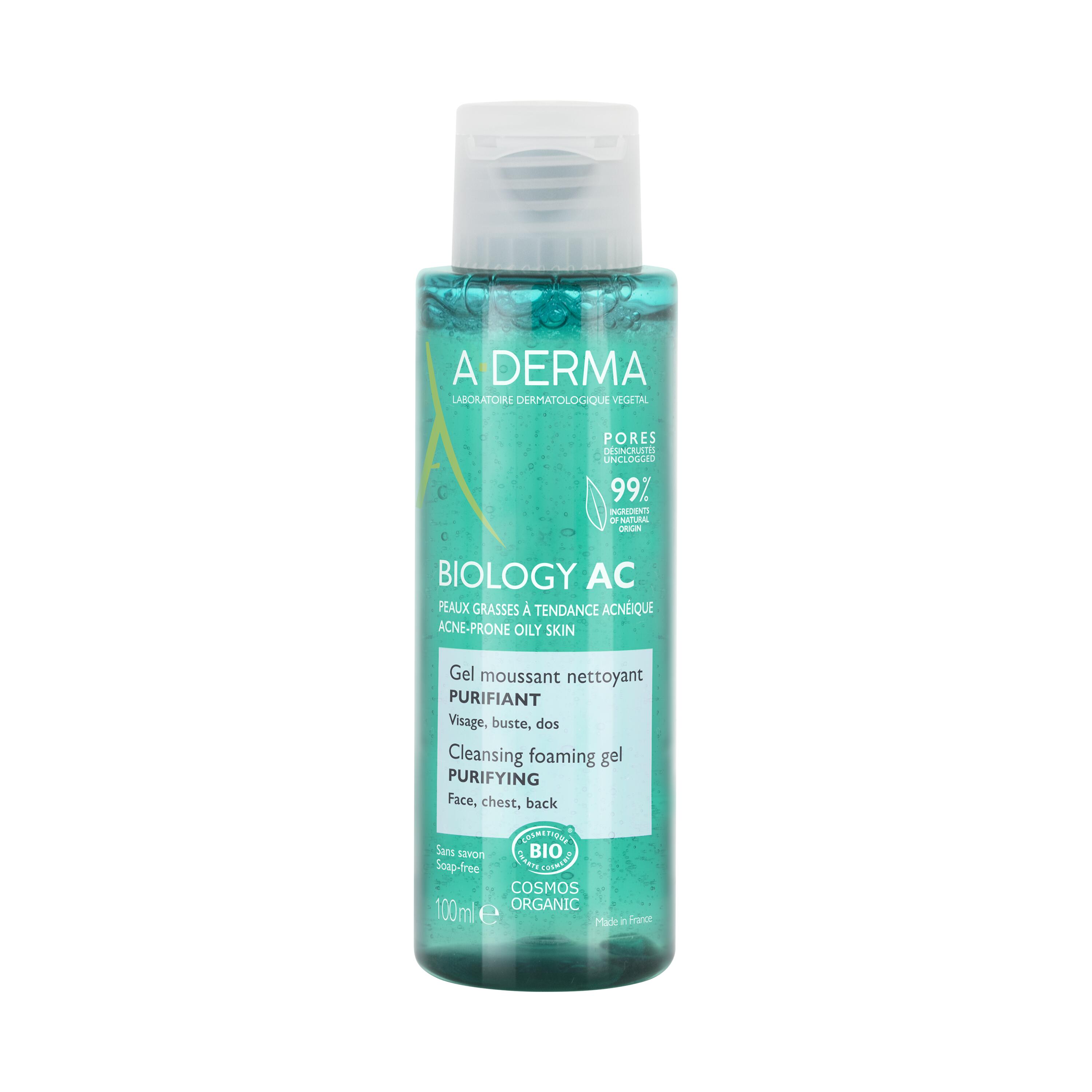 A-derma Biology Ac Gel detersione Schiumogeno Purificante 100ml