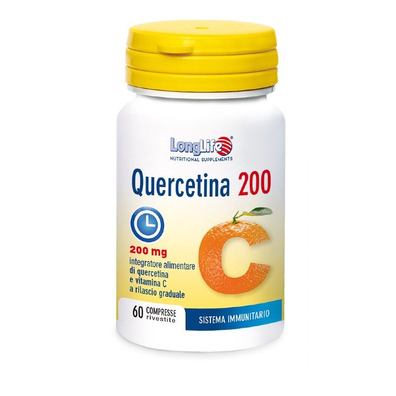 Longlife Quercetina 200 Integratore immunostimolante 60 Compresse