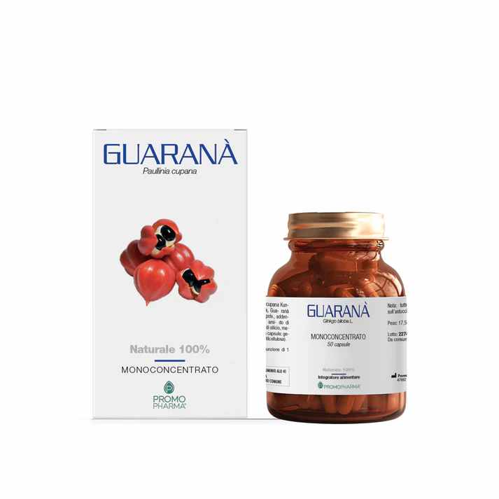 Guaranà Monoconcentrato Naturale 100% 50 Capsule