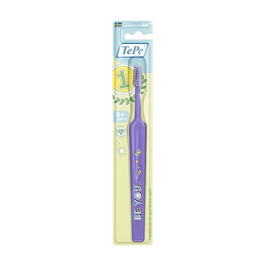 image - 935416800 - Spazzolino manuale per bambini dai 3 anni con setole morbide e testina affusolata, ideale per una pulizia delicata dei denti dei più piccoli. - 4869317_2.jpg