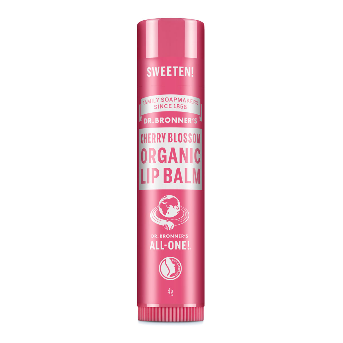 image - 982596280 - DR BRONNER'S CHERRY BLOSSOM LIP BALM 4 G - 4760039_1.jpg