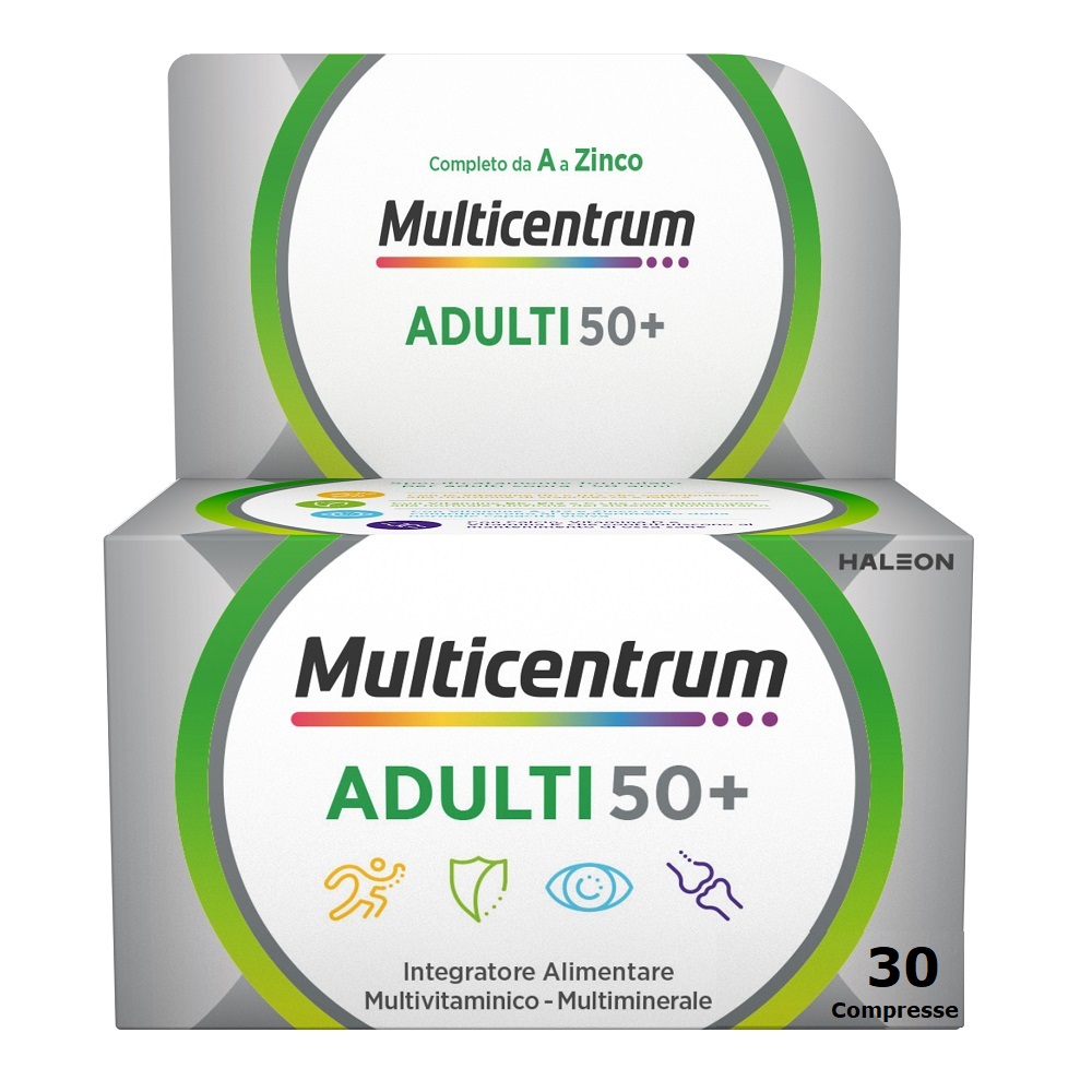 Multicentrum Select 50+ Integratore multivitamine 30 Compresse