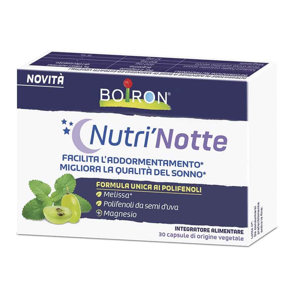 Boiron Nutrinotte Integratore Sonno 30 Capsule