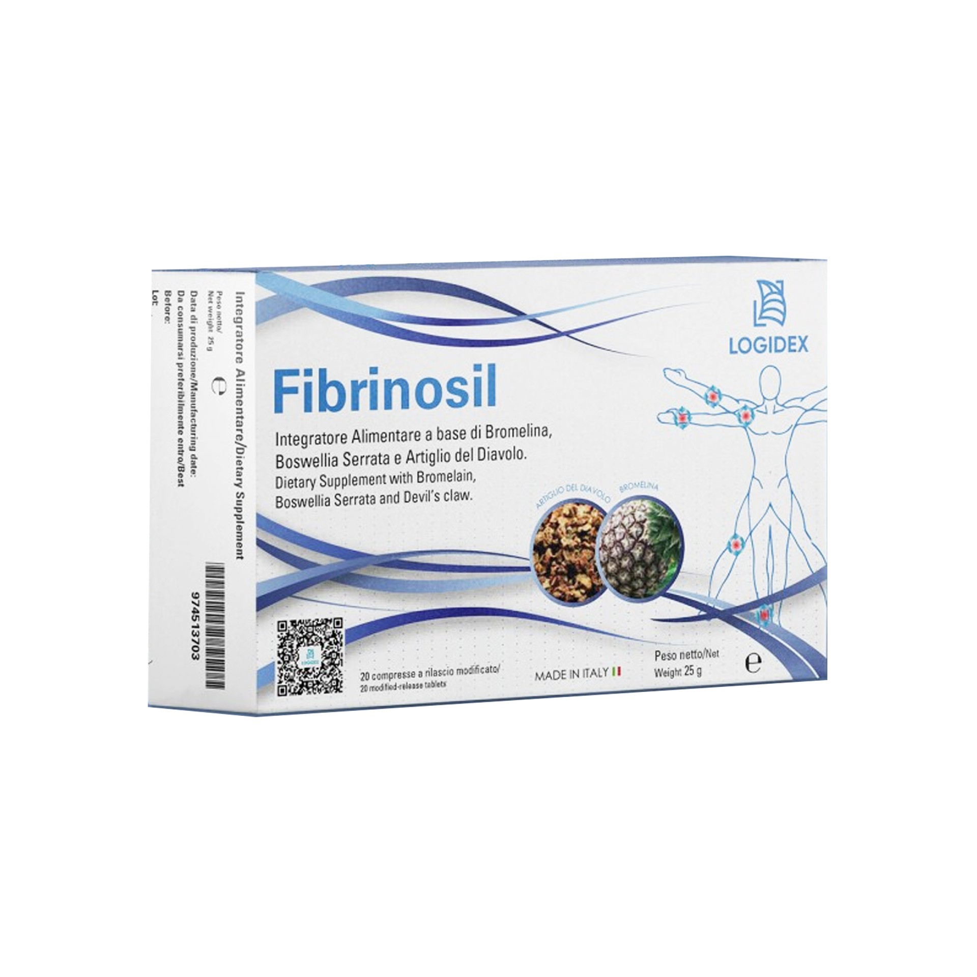 image - 971259813 - Integratore in bustine con Boswellia serrata, bromelina e artiglio del diavolo, utile per la funzionalit&agrave; articolare e per contrastare gli stati di tensione localizzati. - 4866331_2.jpg