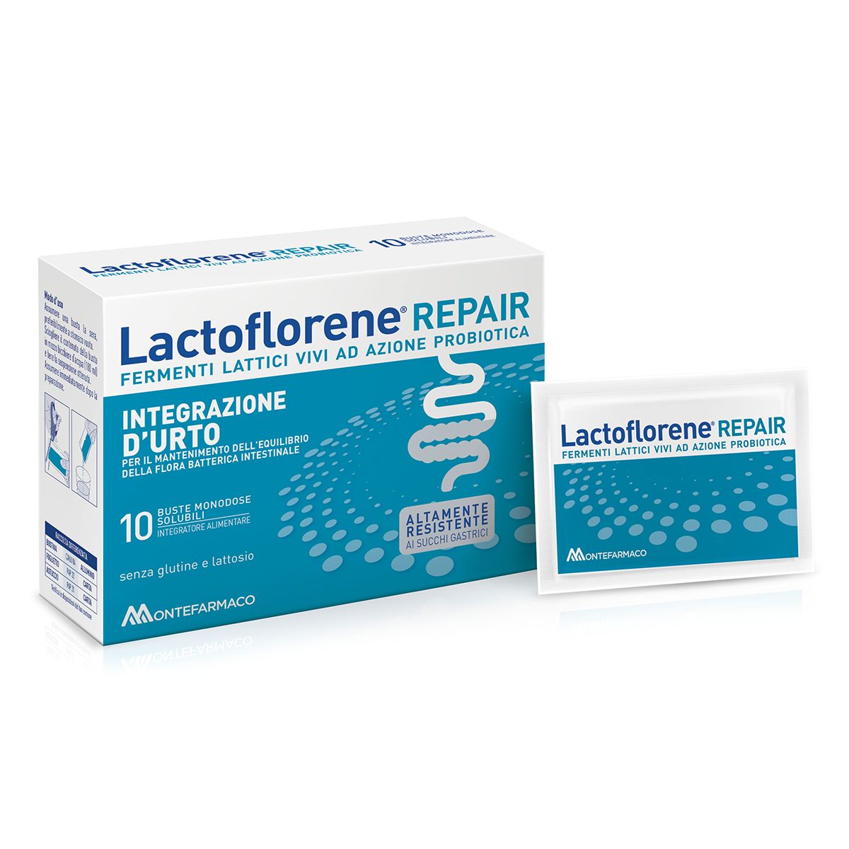 Lactoflorene Repair Integratore Fermenti Lattici 10 Bustine