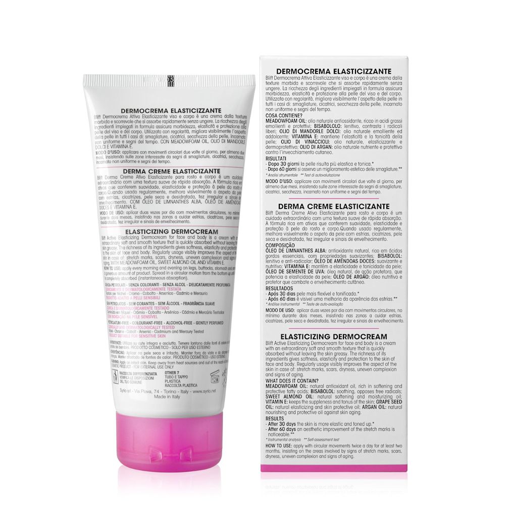 image - 984865105 - Syrio B Lift Dermocrema Attiva Elasticizzante Multiattiva Viso Corpo 200ml - 4741429_3.jpg