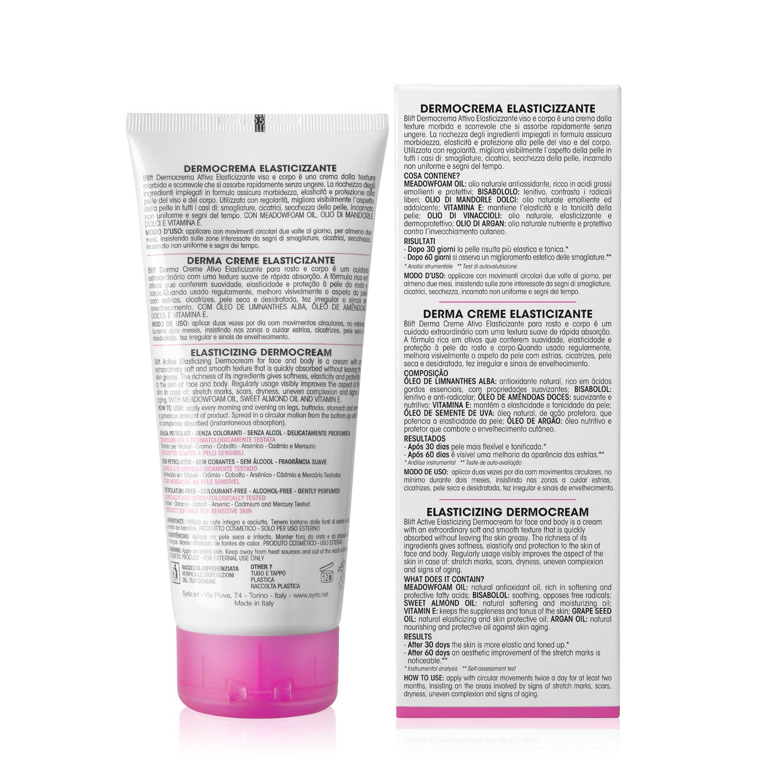 image - 984865105 - Syrio B Lift Dermocrema Attiva Elasticizzante Multiattiva Viso Corpo 200ml - 4741429_3.jpg
