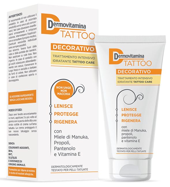 Dermovitamina Tattoo Decorativo Trattamento Idratante 100ml