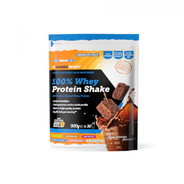 Named 100% Whey Protein Shake Choco Brownie 900g