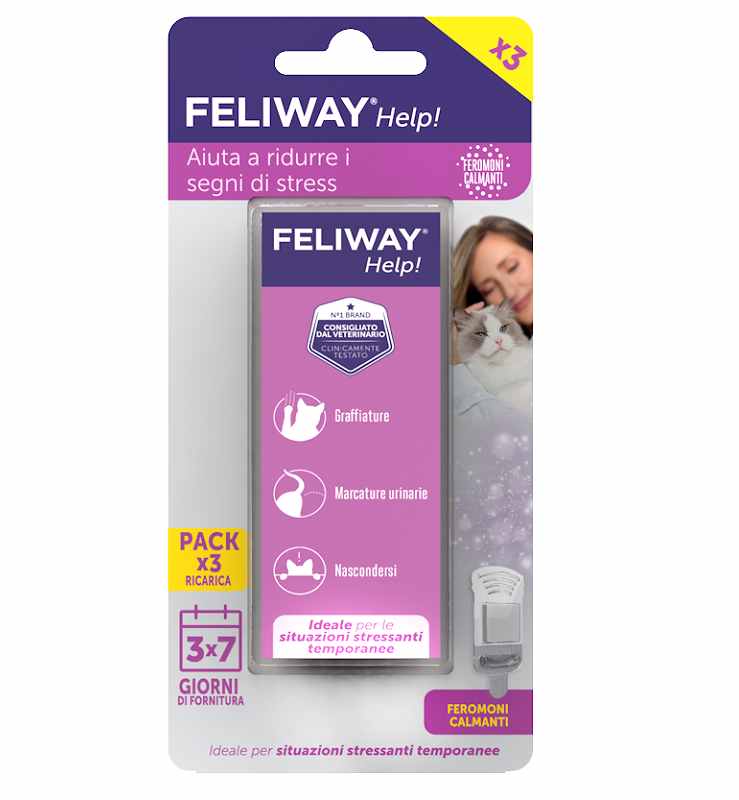 Ceva Feliway Help 3 Ricariche