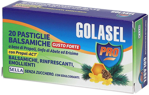 image - 975457488 - Pastiglie balsamiche con propoli, linfa di abete ed erisimo, senza zucchero, per il benessere della voce e della gola, con azione balsamica e gusto forte. - 4866730_1.jpg