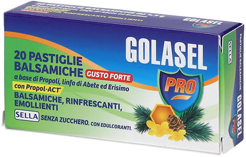image - 975457488 - Pastiglie balsamiche con propoli, linfa di abete ed erisimo, senza zucchero, per il benessere della voce e della gola, con azione balsamica e gusto forte. - 4866730_1.jpg