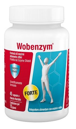 Wobenzym Forte Integratore Enzimi 45 Capsule