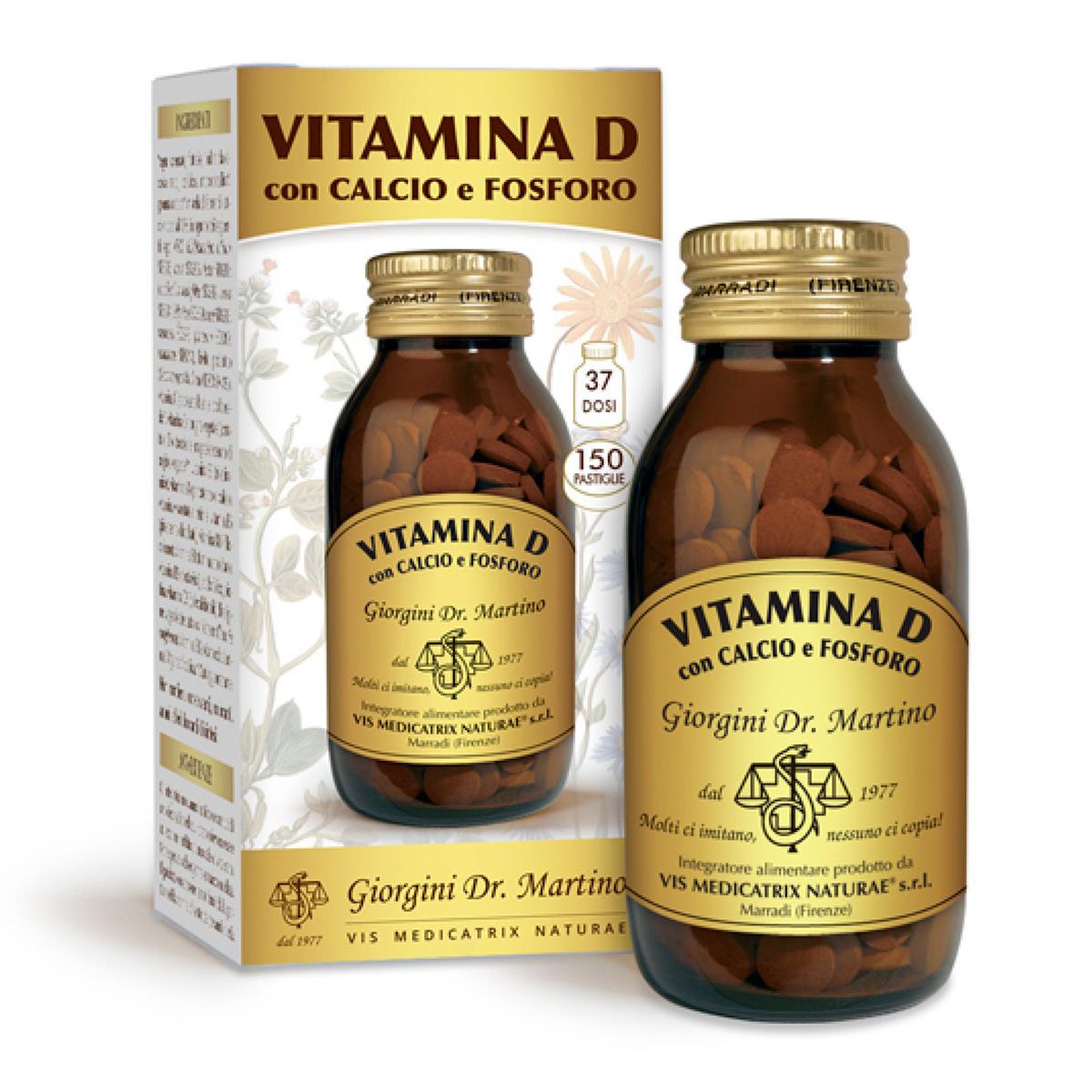 Vitamina D Calcio/fosforo Integratore Ossa 150 Pastiglie