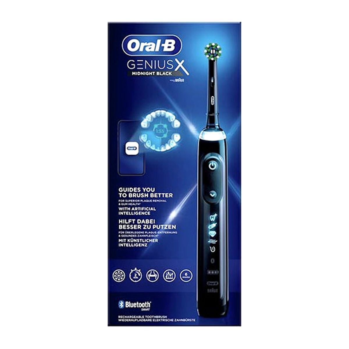 Oral-b Genius X Black Spazzolino Elettrico