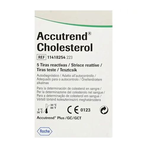 image - 907027383 - TEST COLESTEROLO TOTALE ACCUTREND CHOLESTEROL 5 PEZZI - 4715499_2.jpg