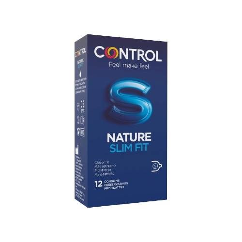 Control Nature Profilattico Slim Fit 12 Pezzi