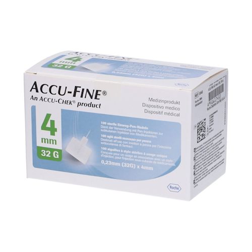 image - 941617452 - AGO PER PENNA DA INSULINA ACCU-FINE PEN NEEDLE GAUGE 32 4 MM 100 PEZZI - 7891429_2.jpg