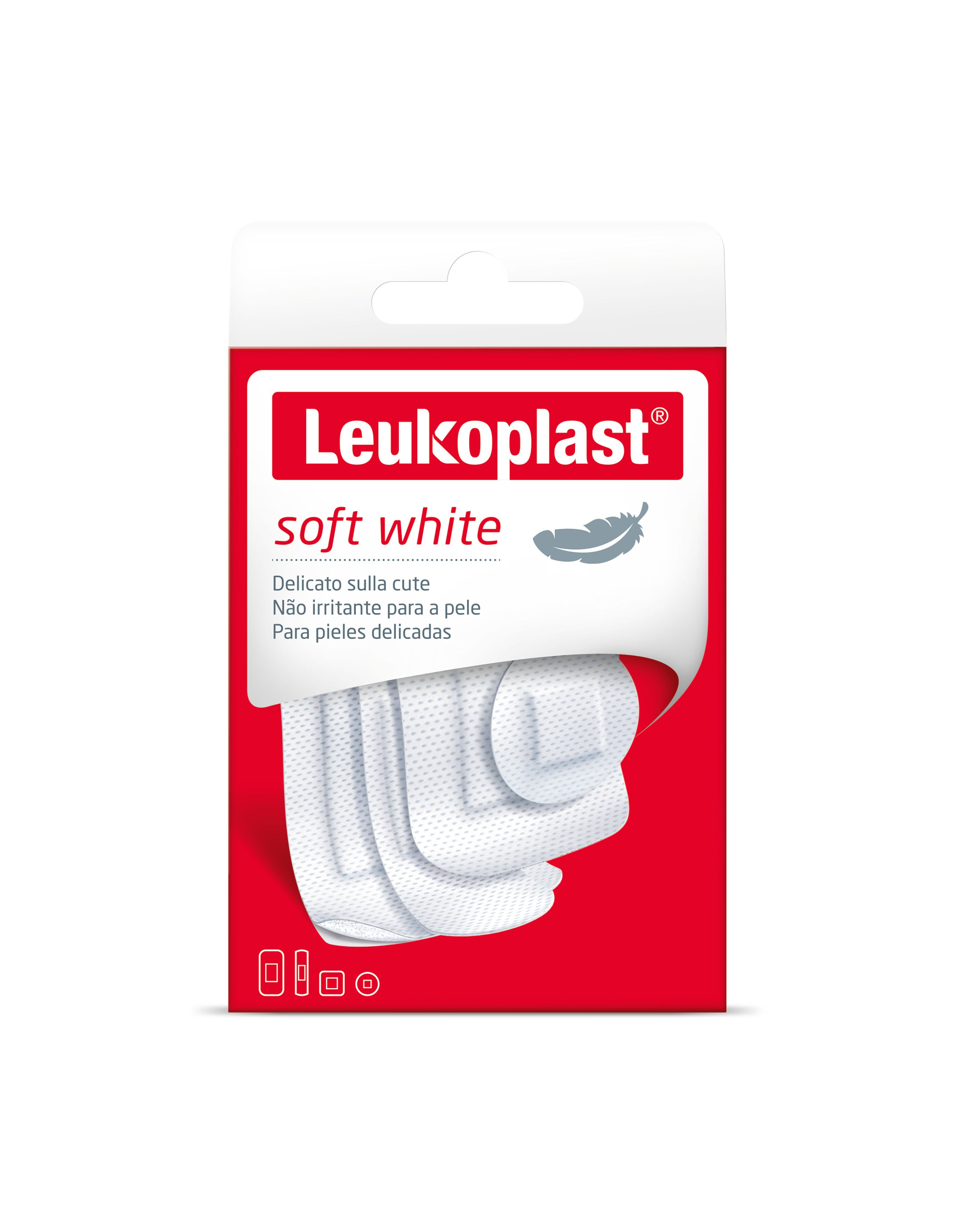 Leukoplast Cerotti Soft White 40 Pezzi Assortiti