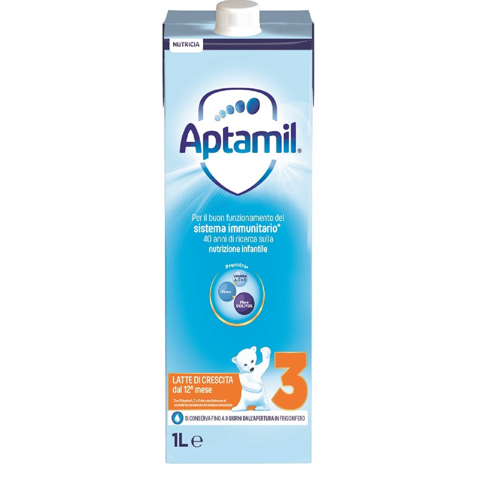 Aptamil 3 Latte Crescita Dal 12 Mese 1000ml