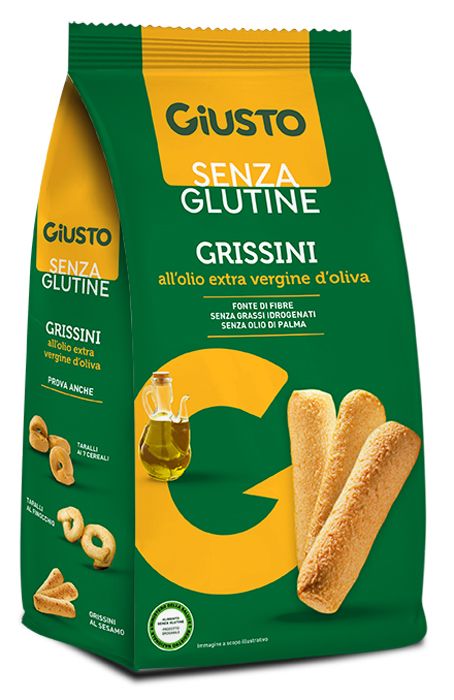 Giusto Grissini Con Olio Extra Vergine Di Oliva Senza Glutine 150g