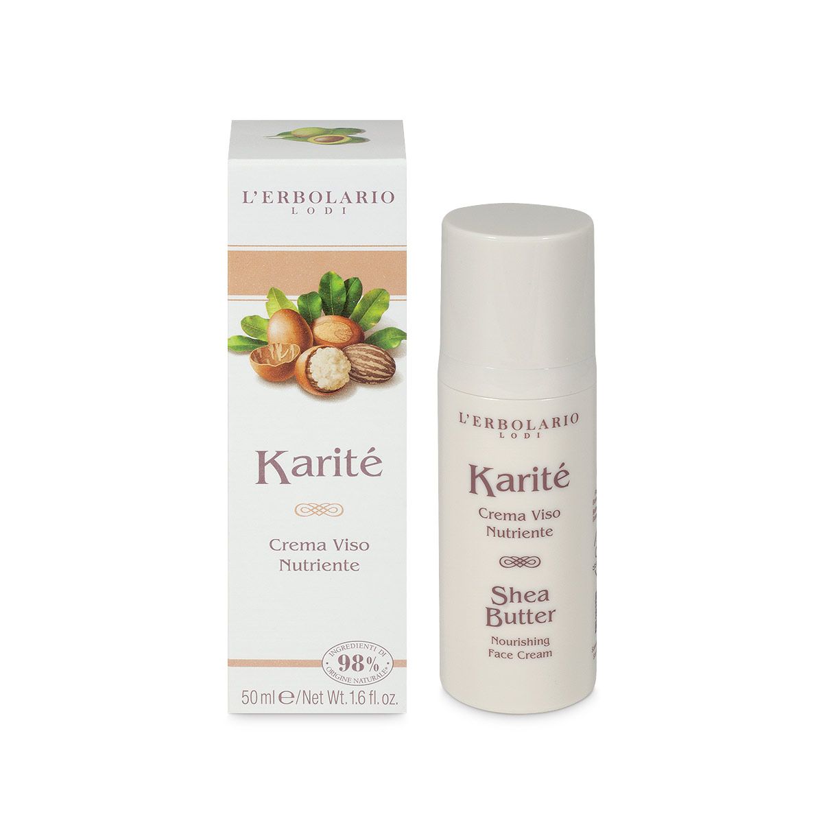 L'erbolario Karité Crema idratazione viso Nutriente 50ml