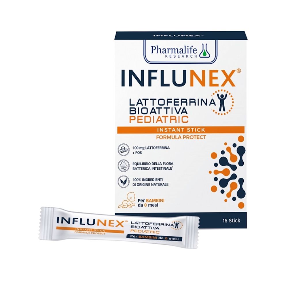 image - 989053893 - INFLUNEX LATTOFERRINA BIOATTIVA PEDIATRIC 15 STICK - 4864612_2.jpg