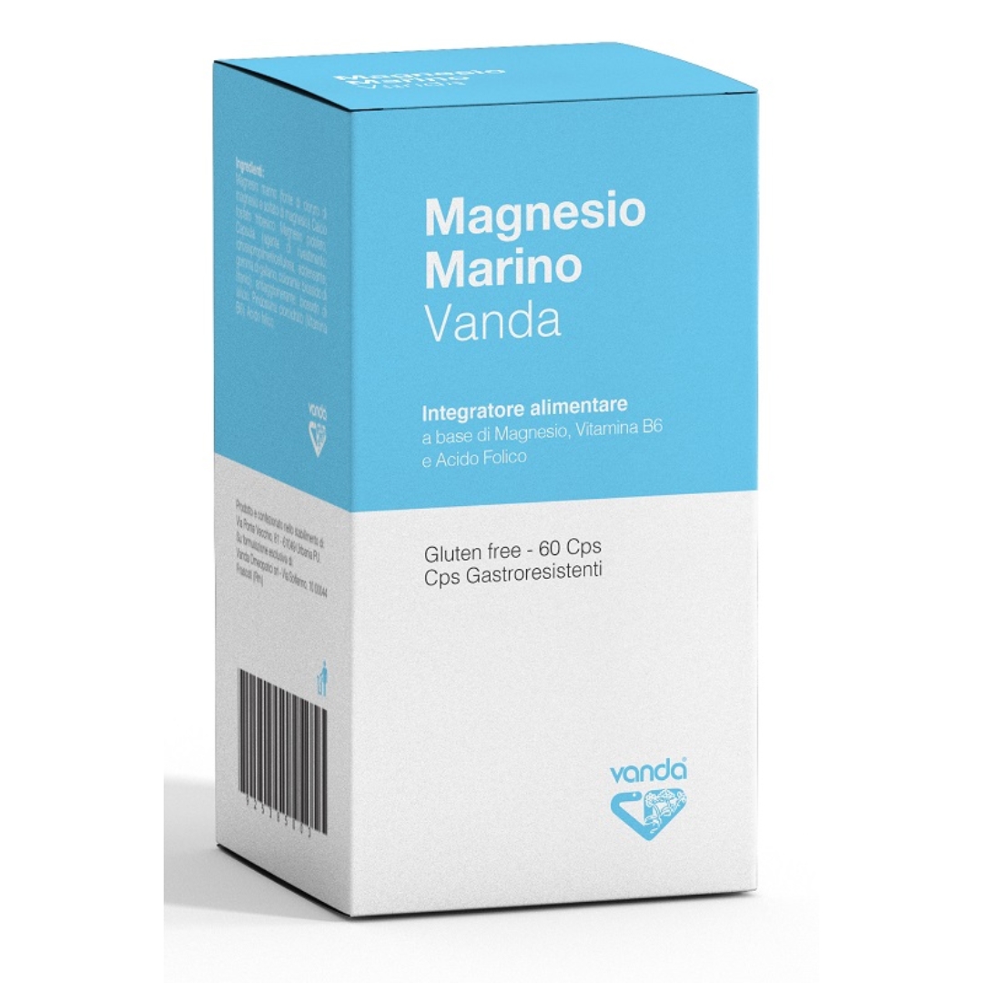 Vanda Magnesio Marino Integratore Energetico 60 Capsule