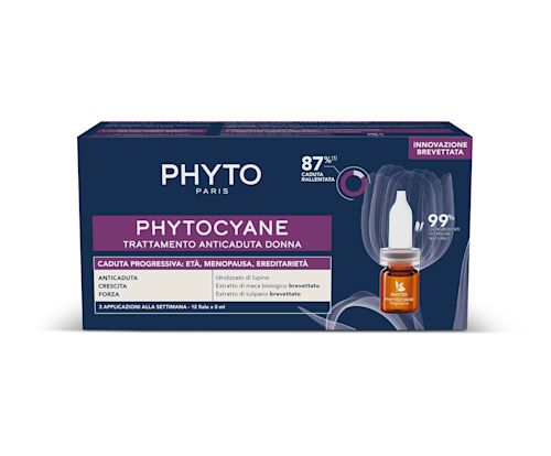 984789178 - Phyto Phytocyane Trattamento Caduta Capelli Progressiva Donna 12 fiale - 4710216_1.jpg