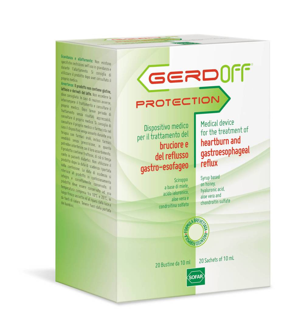 Gerdoff Protection Sciroppo 20 Bustine