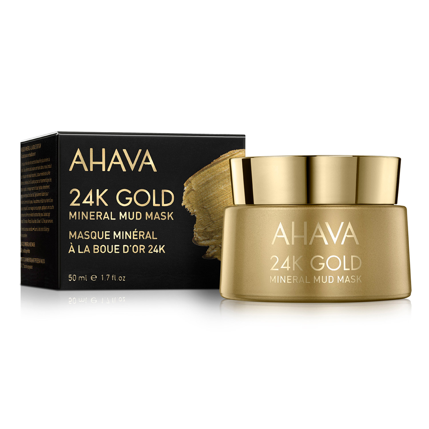 image - 975906239 - AHAVA 24K GOLD MINERAL MUD MASK 50 ML - 4732904_1.jpg