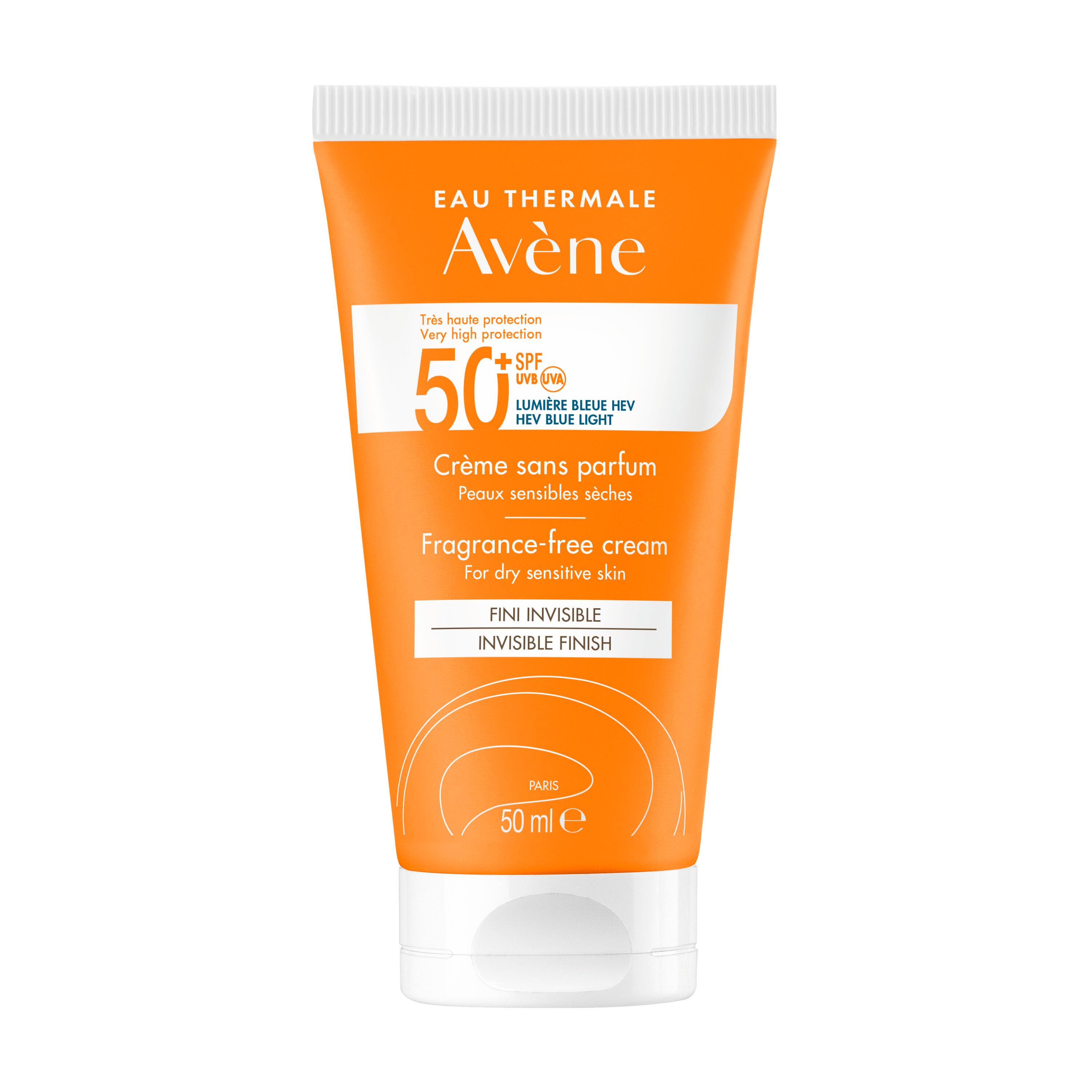 Avene Crema Solare Viso Senza Profumo SPF 50+ 50ml