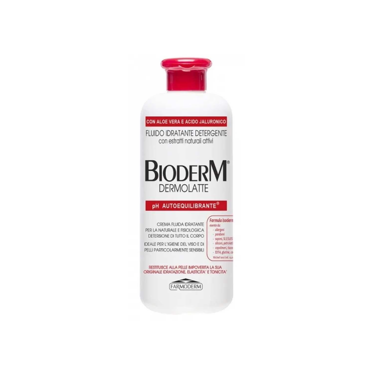 Bioderm Dermolatte Crema Fluida Idratante 500ml