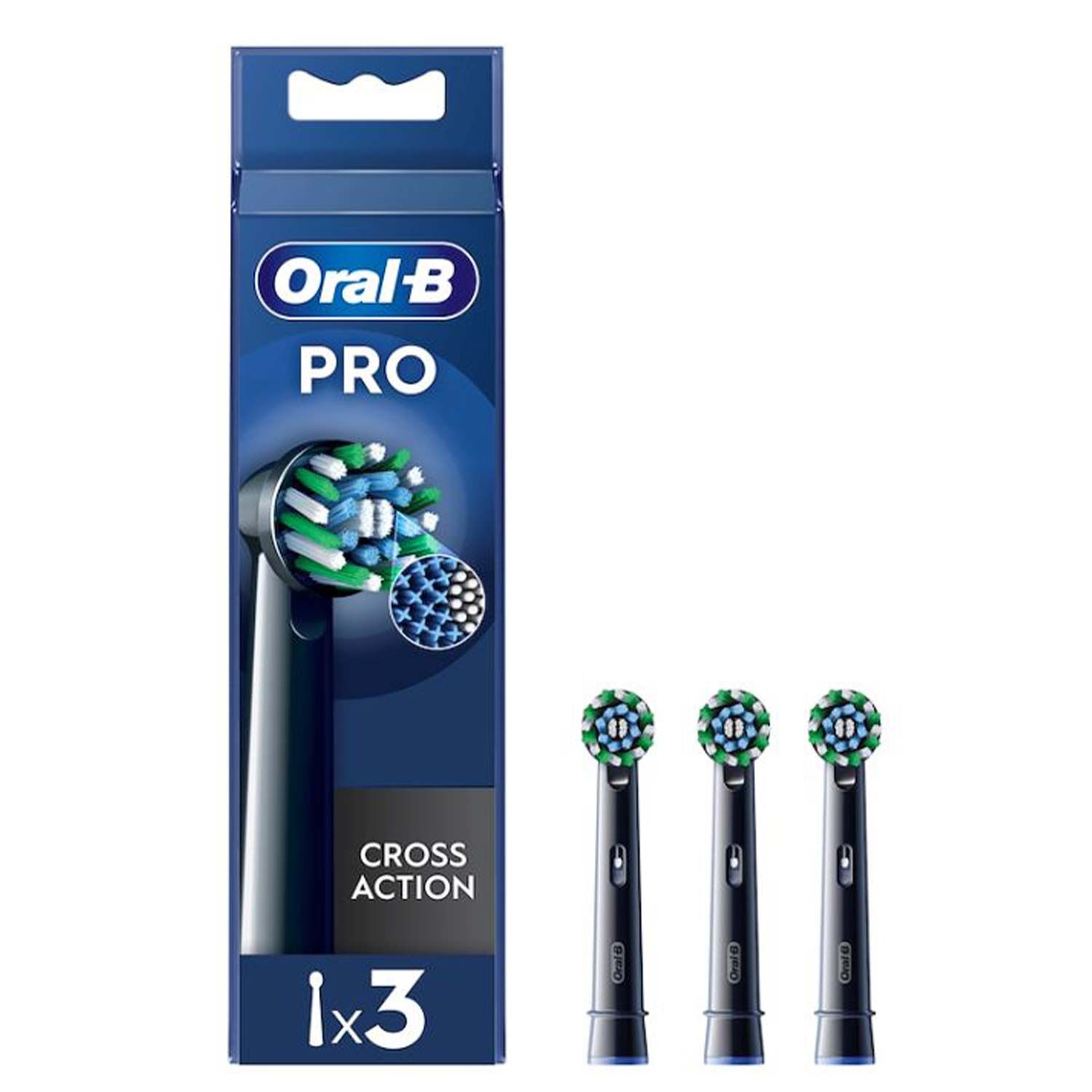 Oral-b Testine Pro Cross Action Black 3 Testine