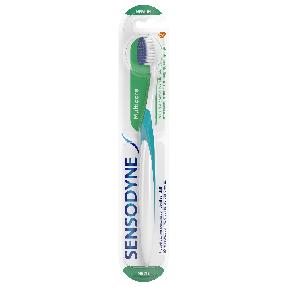 Sensodyne Multicare Spazzolino Denti Sensibili Medio 1 Pezzo